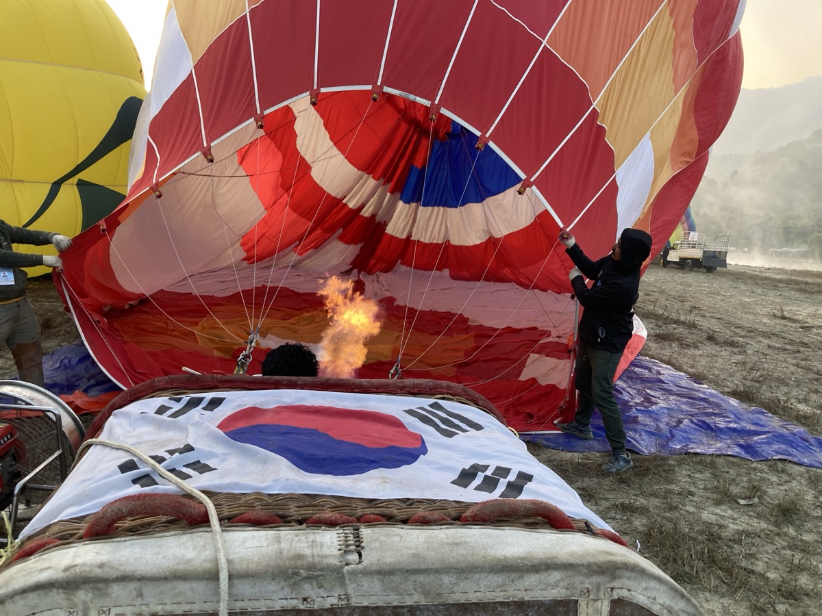 한국 열기구 인플레이션